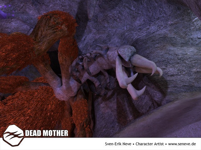Die Dead Mother auf einem Screenshot aus dem Spiel „Below & Beneath“